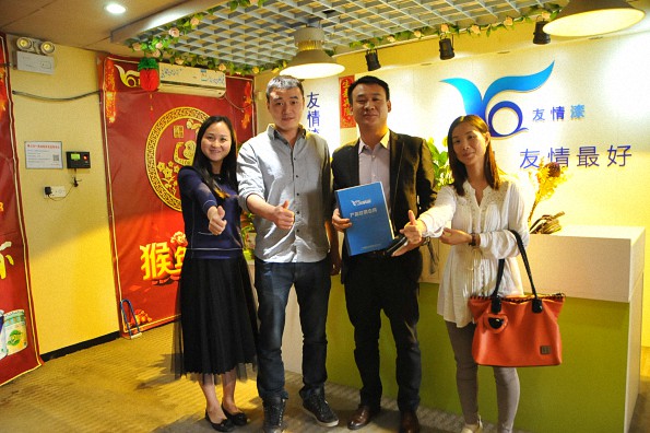 博羅客戶加盟友情漆 博羅客戶加盟友情漆