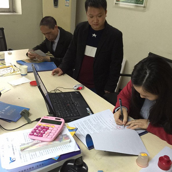 漢中西鄉縣張先生簽約友情漆