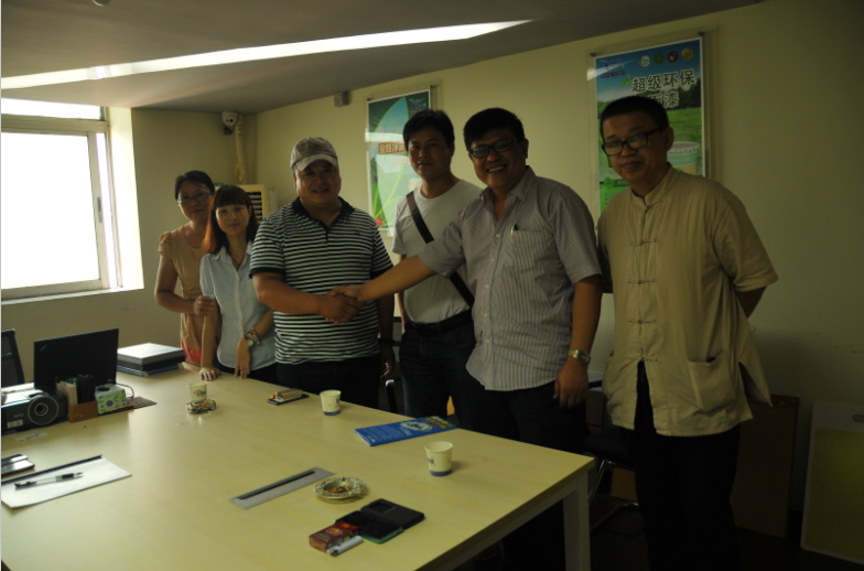 河南客戶到訪友情漆 河南客戶到訪友情漆