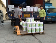 準(zhǔn)時交貨，友情漆用行動踐行對客戶的承諾